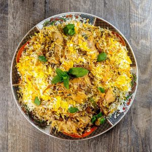 Easy Hyderabadi Chicken Biryani-3